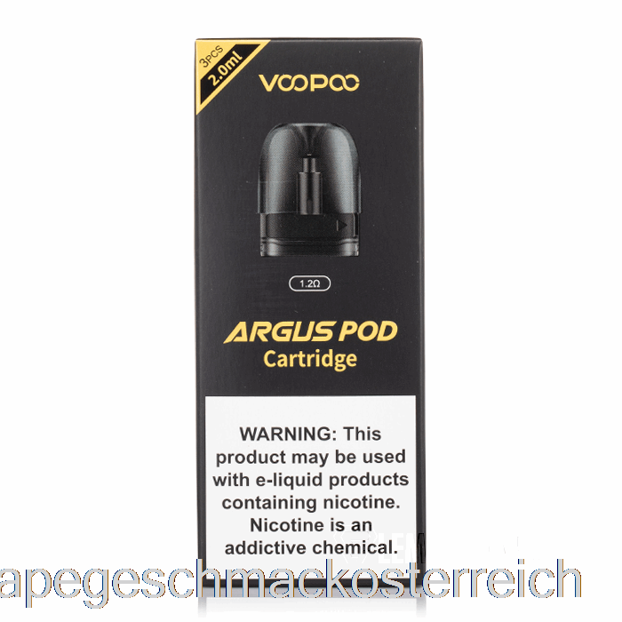 Voopoo Argus Pod Ersatzpods 1,2 Ohm Pods Vape-Geschmack